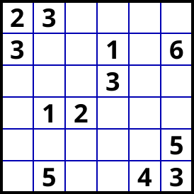 6x6 Latin Squares
