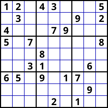 Classic Sudoku