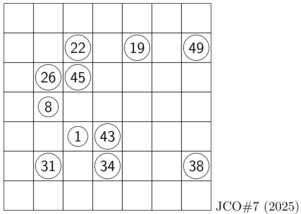 Hidoku Puzzle